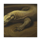 Komodo Dragon Majesty - Canvas