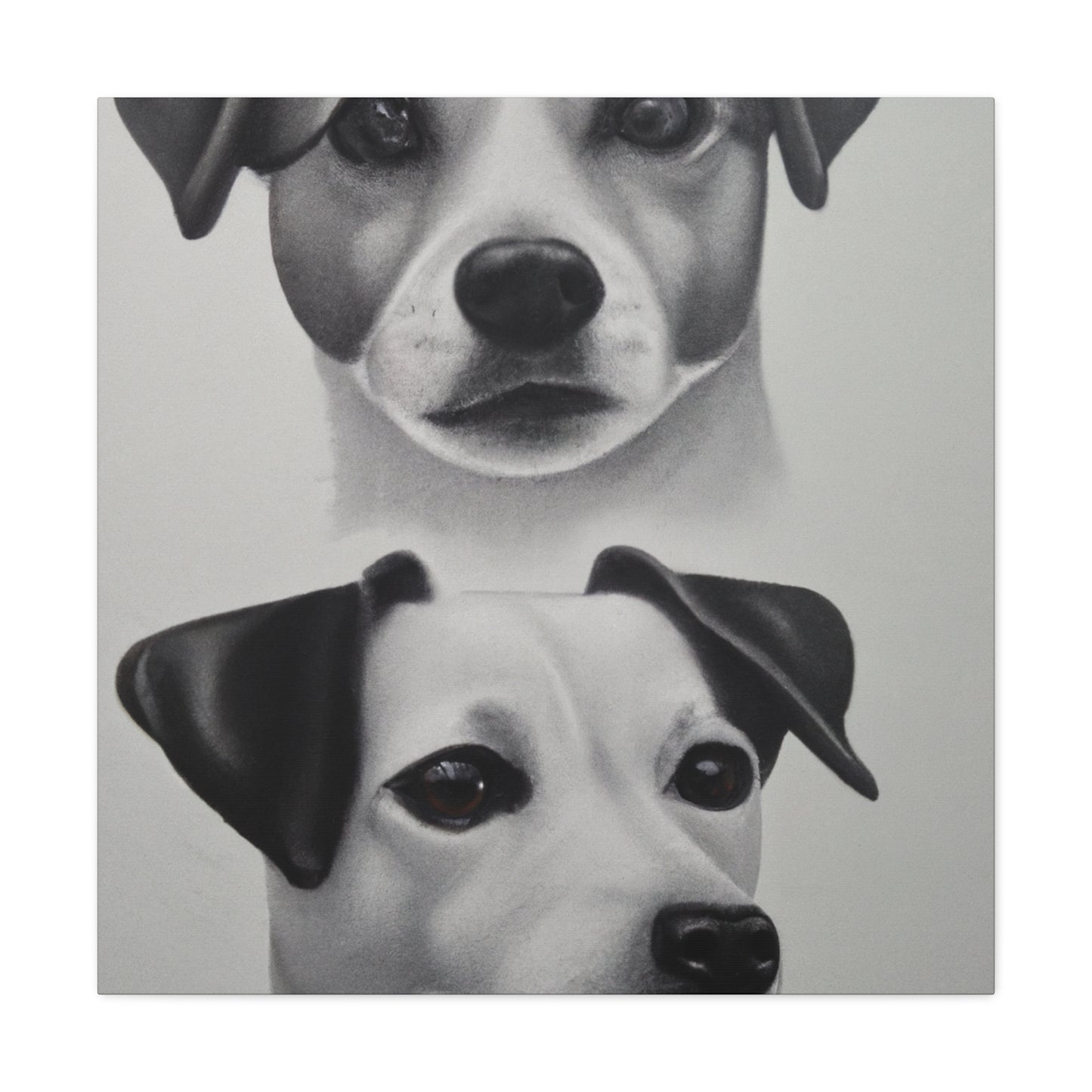 "A Jack Russell Portrait" - Canvas