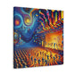 "Enigmatic Midnight Exuberance" - Canvas