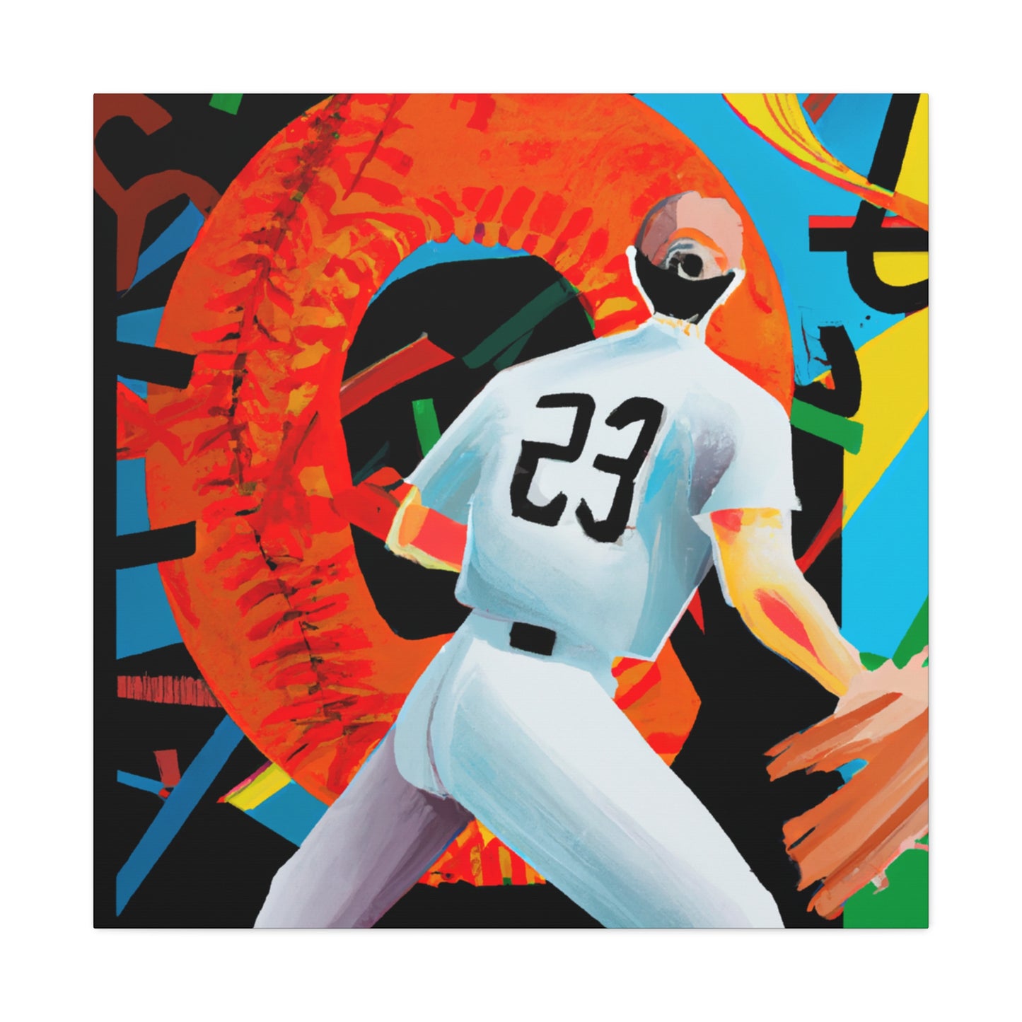 Catching Baseball Dreams - Canvas