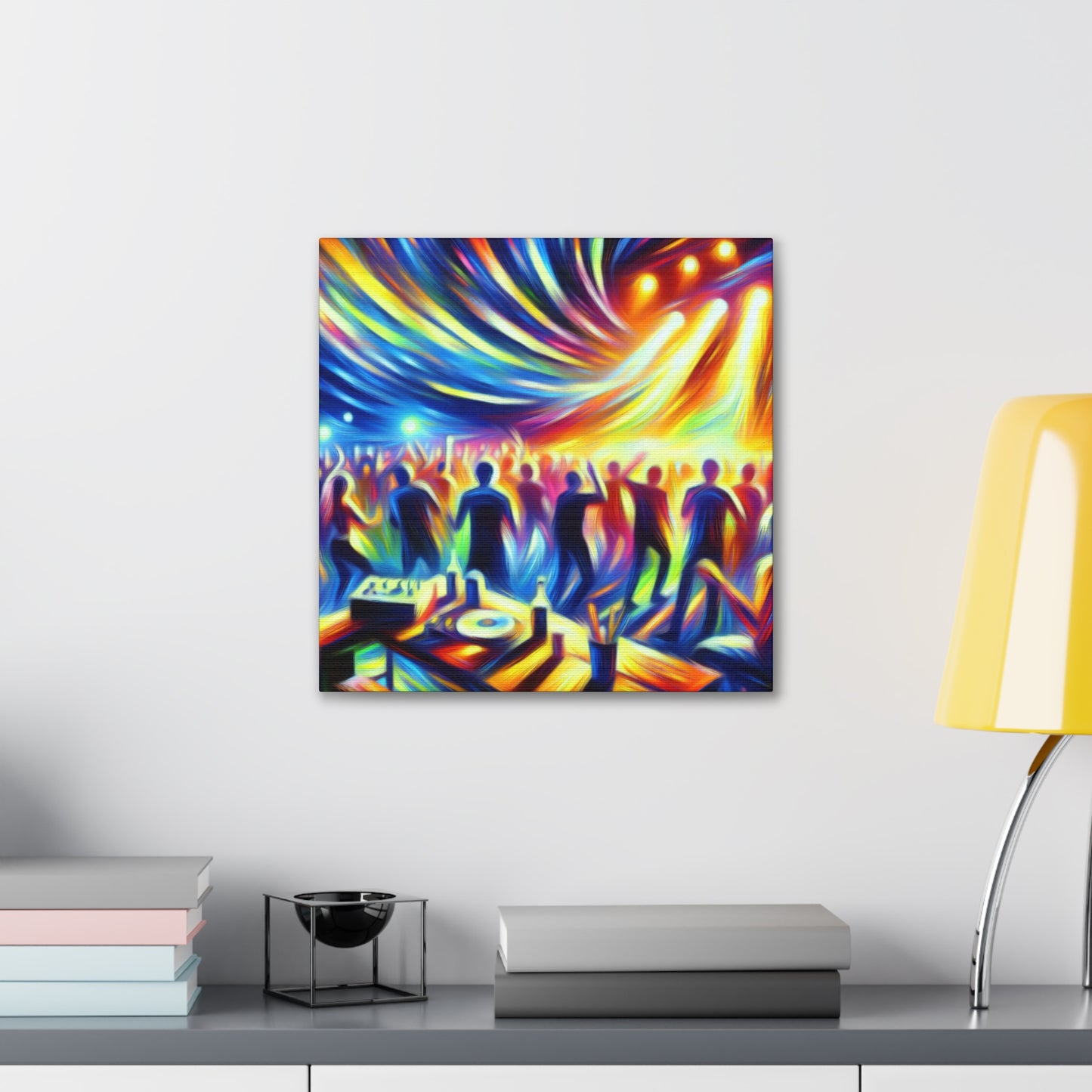 Euphoric Midnight Dance - Canvas