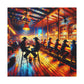 Wild West Saloon Nights - Canvas