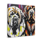 Tibetan Mastiff Portrait - Canvas