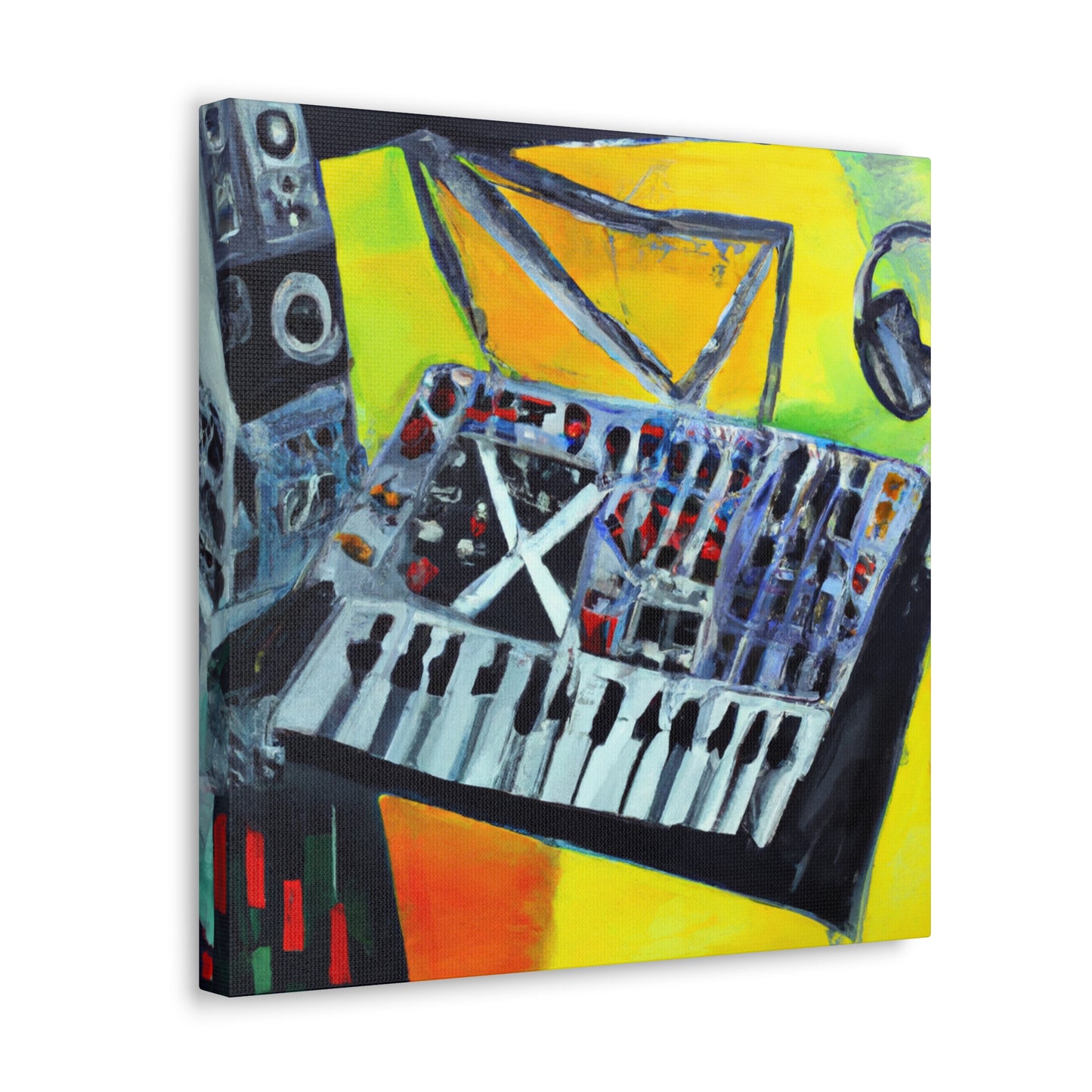 "Mixing Board Illumination" - Canvas