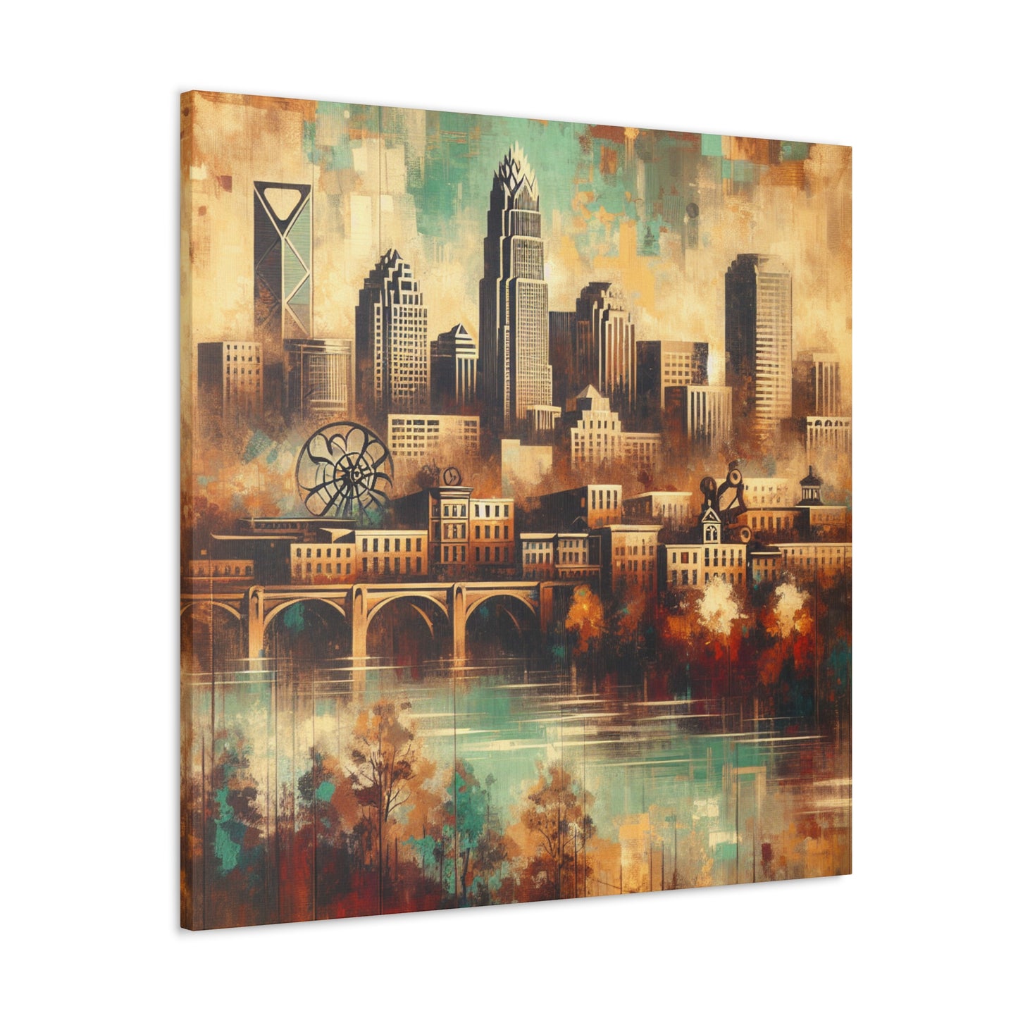 "Aetheric Charlotte Twilight" - Canvas