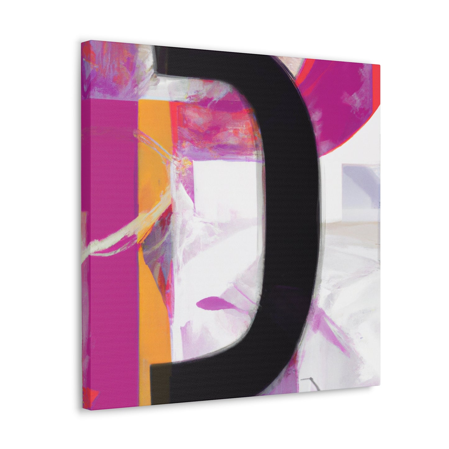 "The D. Limit Abstraction" - Canvas