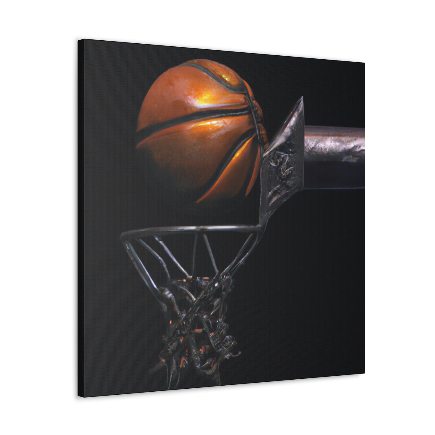 "Hoops in Hyperreality" - Canvas