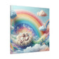 Whimsical Skies Unbound - Canvas