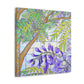 "Jacaranda in Moonlight" - Canvas