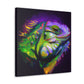 Green Iguana Dreamscape - Canvas