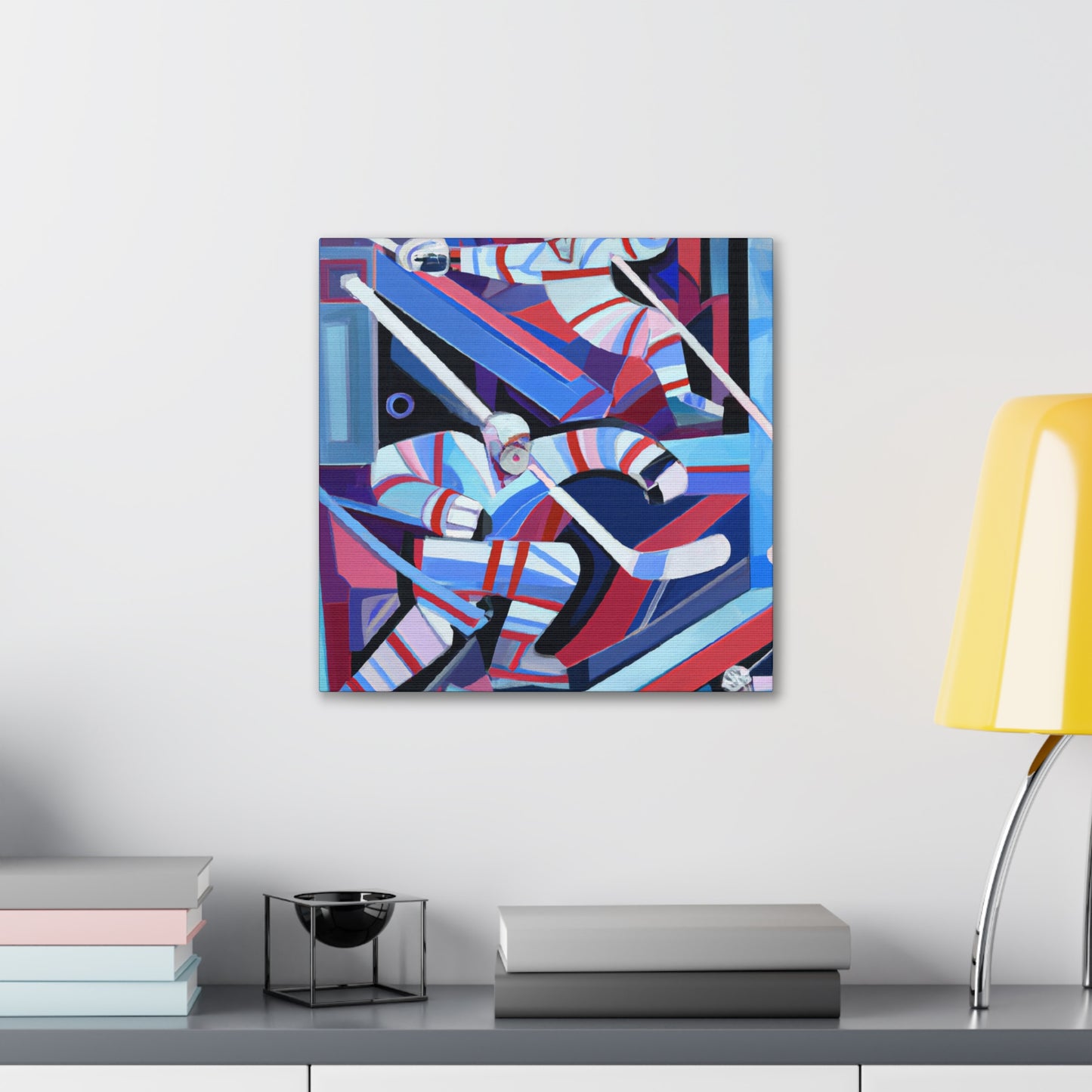 "Hockey's Art Deco" - Canvas