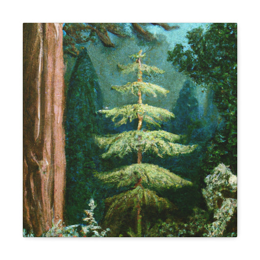 "The Majesty of Redwoods" - Canvas