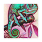 Veiled Chameleon Gaze - Canvas