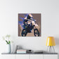 Racing on Two Wheels - Canvas