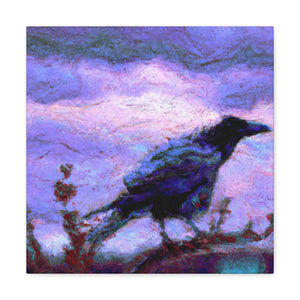 American Crows in Flight - Canvas