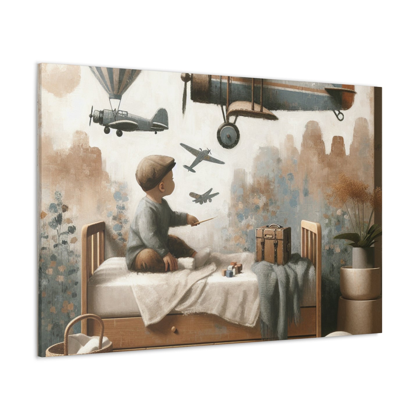 Whispering Transport Elegance - Canvas