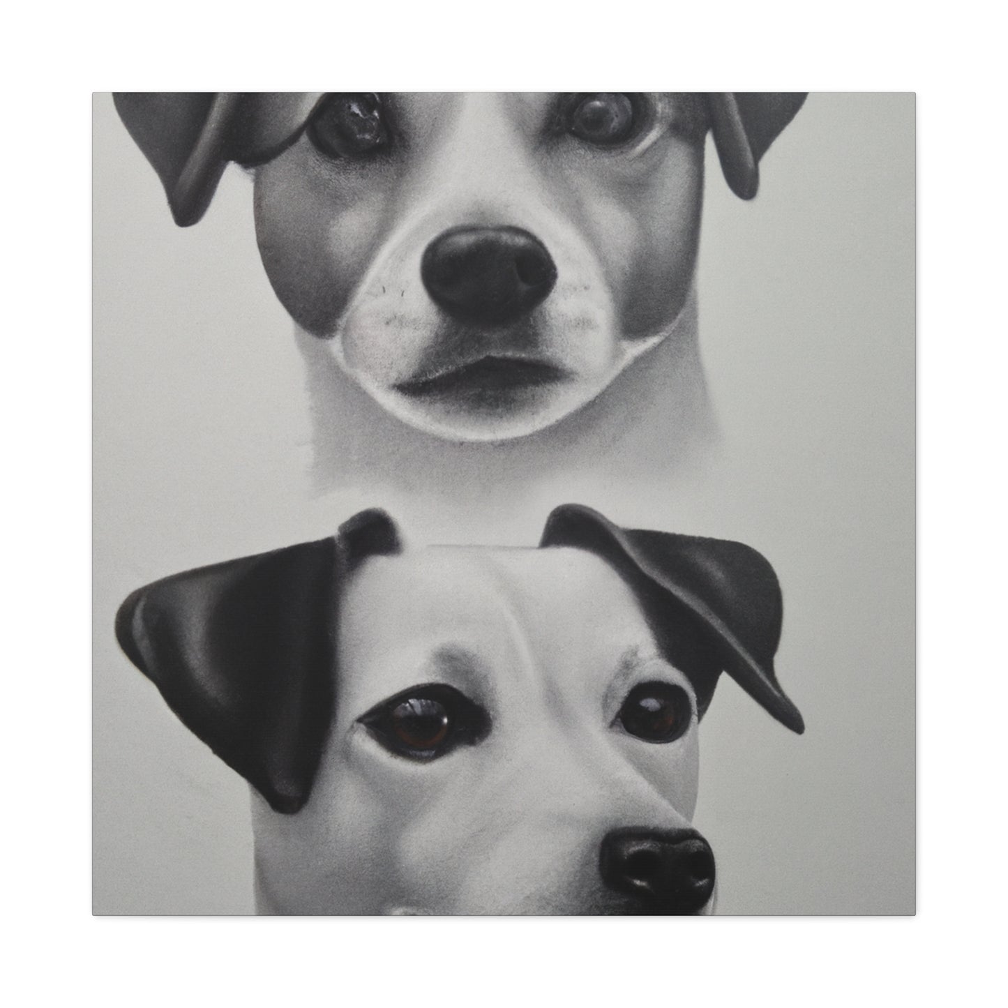 "A Jack Russell Portrait" - Canvas