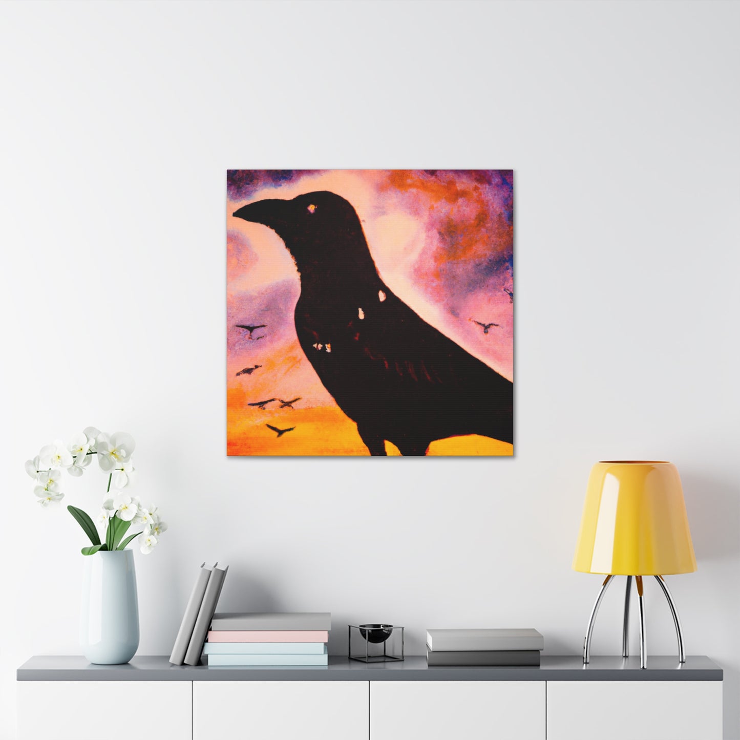 American Crow Glory - Canvas