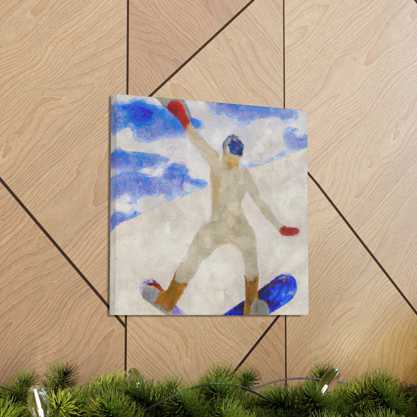 Snowboards in Surrealism - Canvas