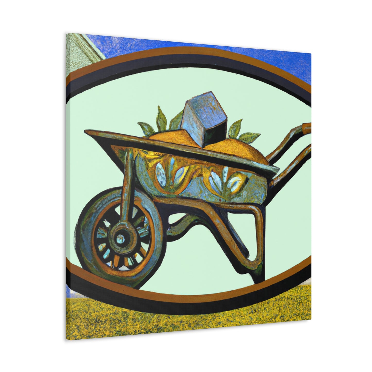 Wheelbarrow of Grandeur - Canvas