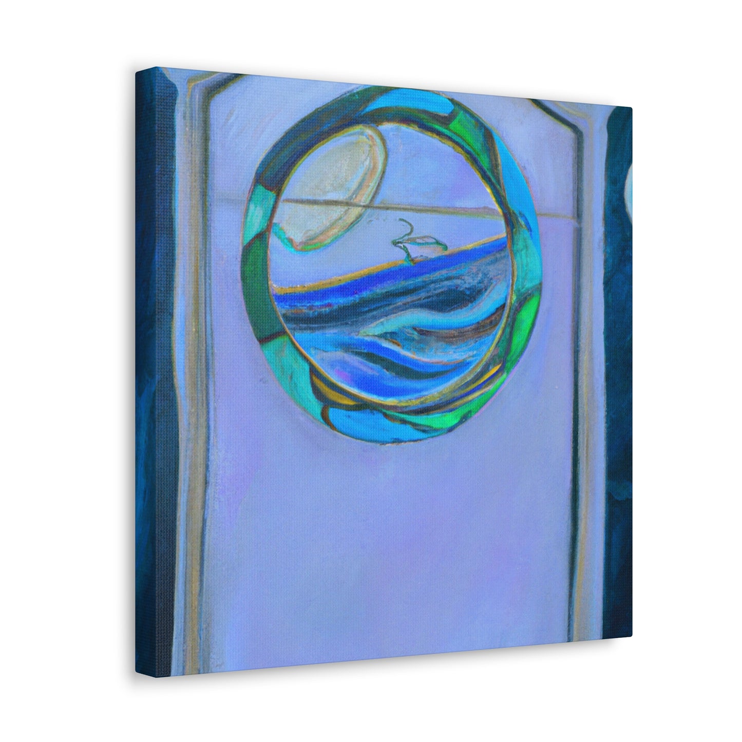 "Pier of Art Nouveau" - Canvas