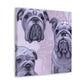 Bulldog in Abstraction - Canvas