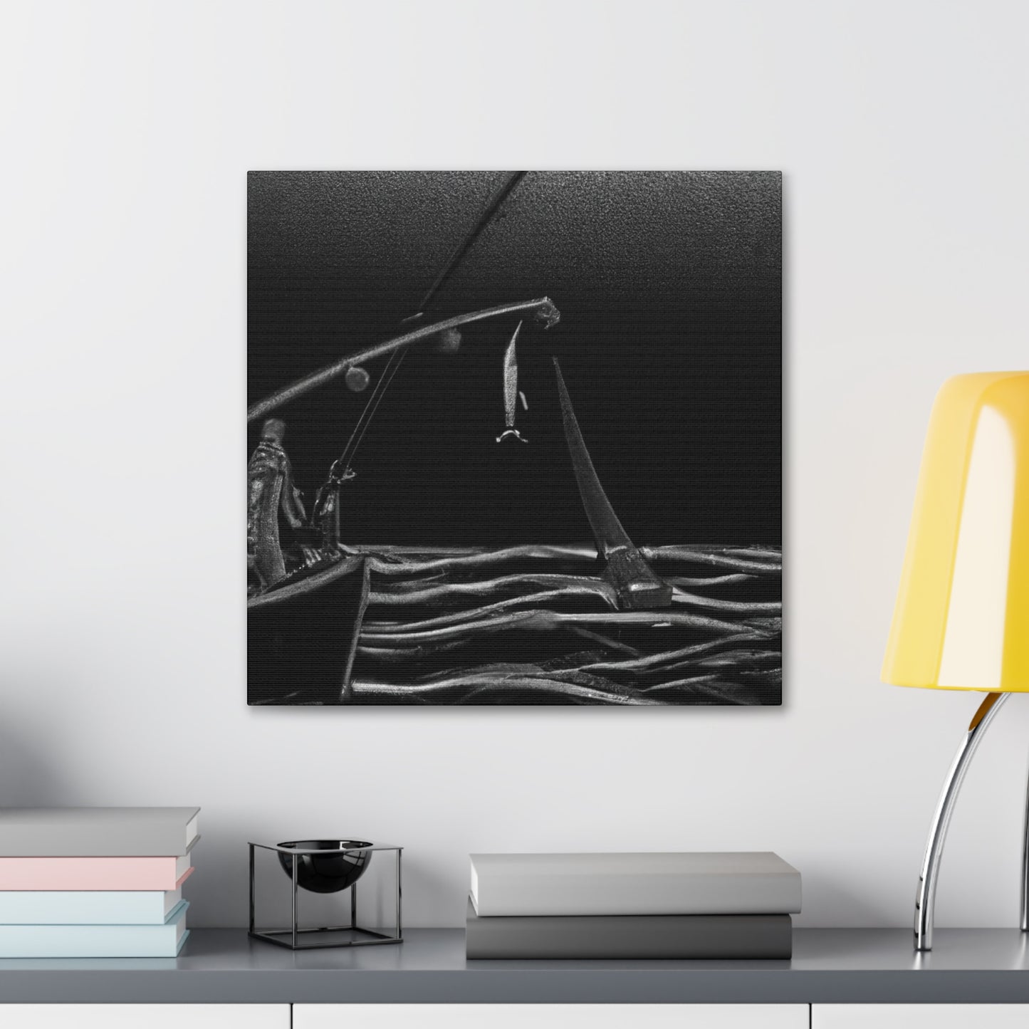 Underwater Fishing Journey - Canvas