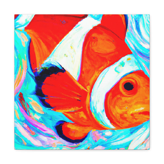 Clownfish in Art Nouveau - Canvas