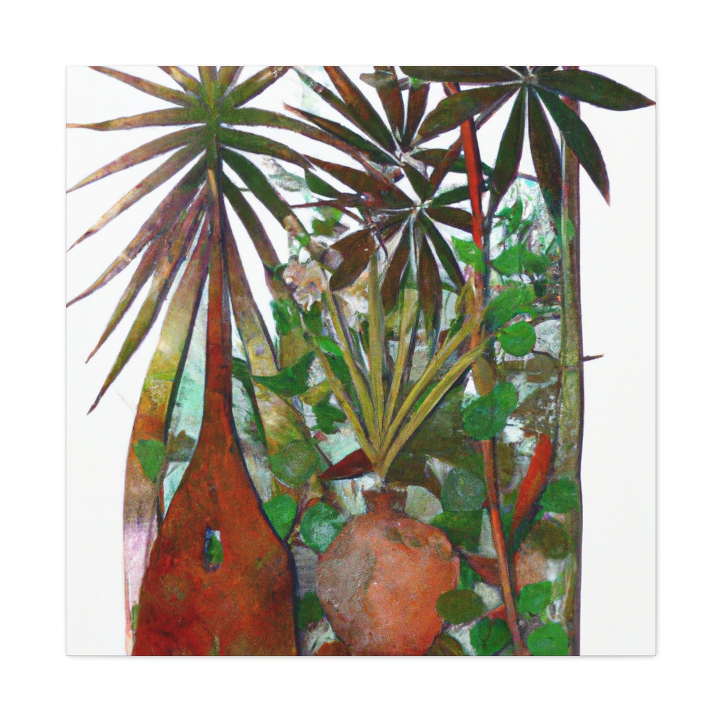 Palm of Divinity Revered - Canvas