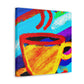 "Cup of Fauvism Joy" - Canvas