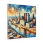 "Enchanting Columbus Mist" - Canvas