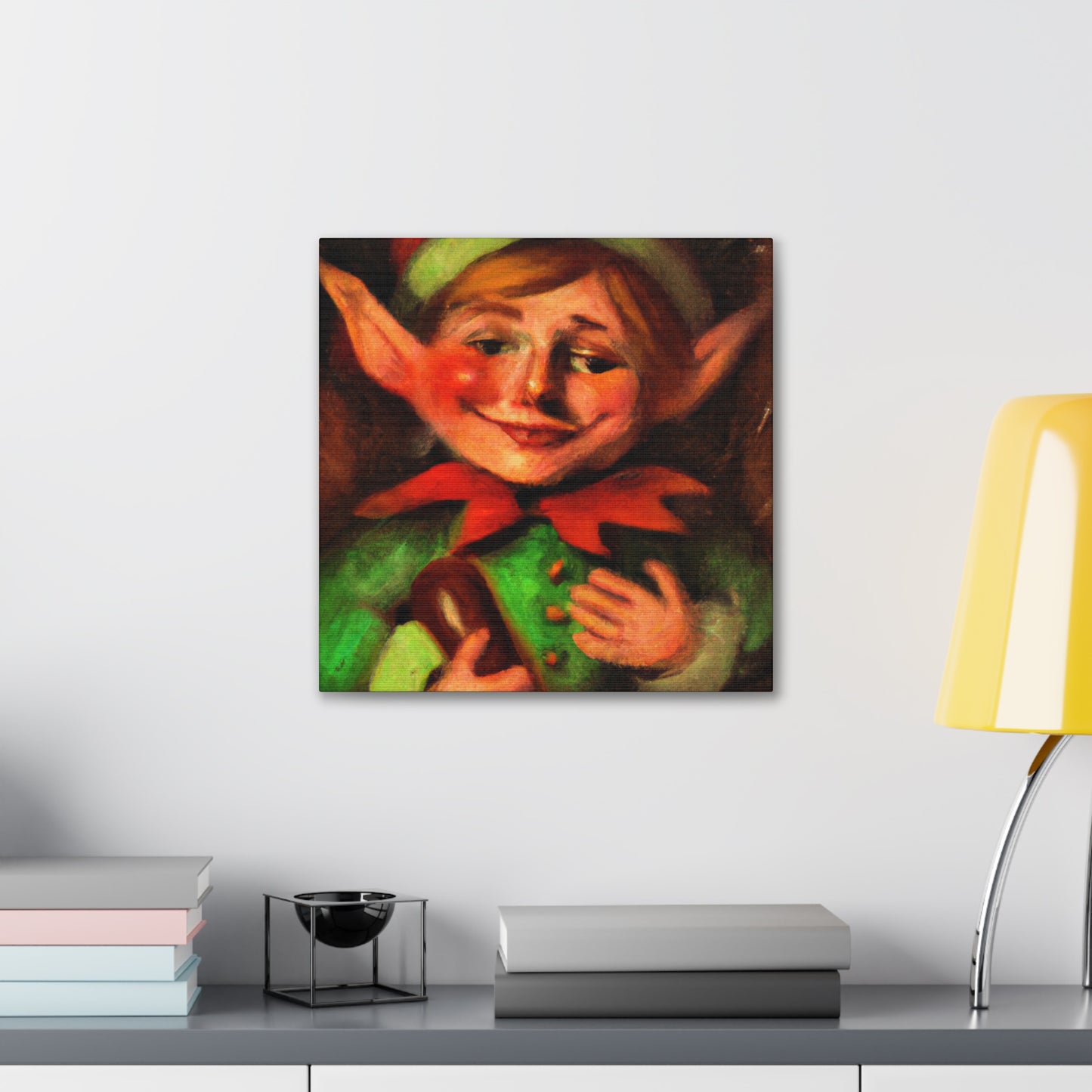 "Elf in Classical Clothing" - Canvas