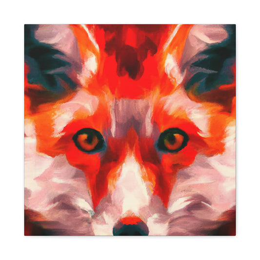 "Dhole in Digital Art" - Canvas