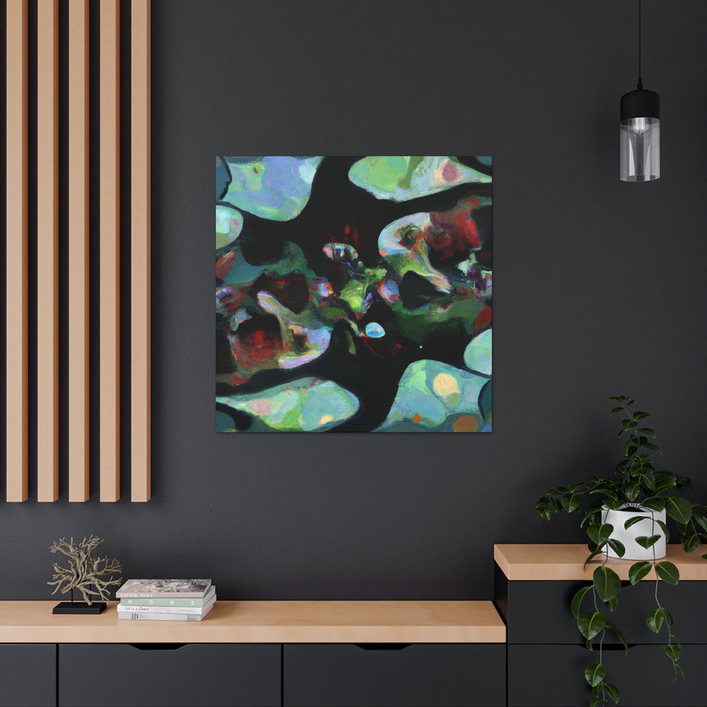 Guppies At Playtime - Canvas