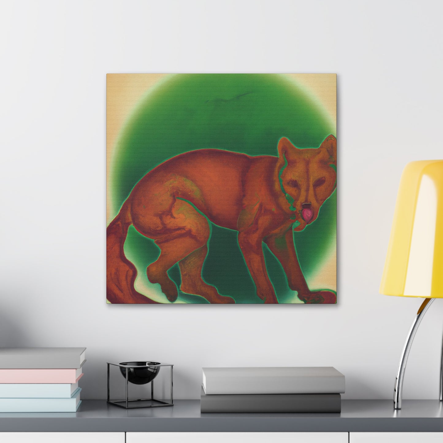 "The Majestic Dhole" - Canvas