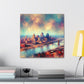 "Cincy Rhapsody in Colors" - Canvas