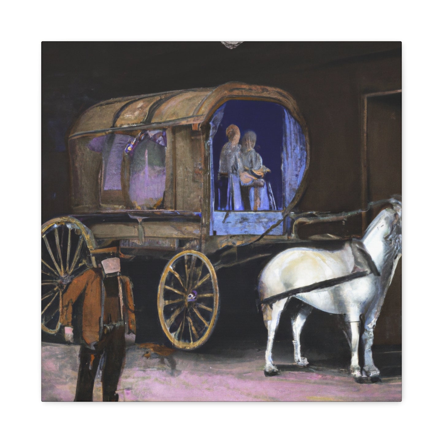 "Wagon of Splendor" - Canvas