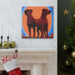 Ridgeback Art Deco. - Canvas