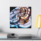 "Coursing Ball Python Vigor" - Canvas