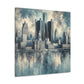 "Resplendent Detroit Reverie" - Canvas