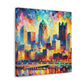 "Urban Symphony Unveiled" - Canvas