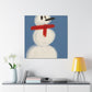 Snowman in Simplicity - Canvas