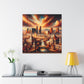 Gilded City Oasis Desire - Canvas