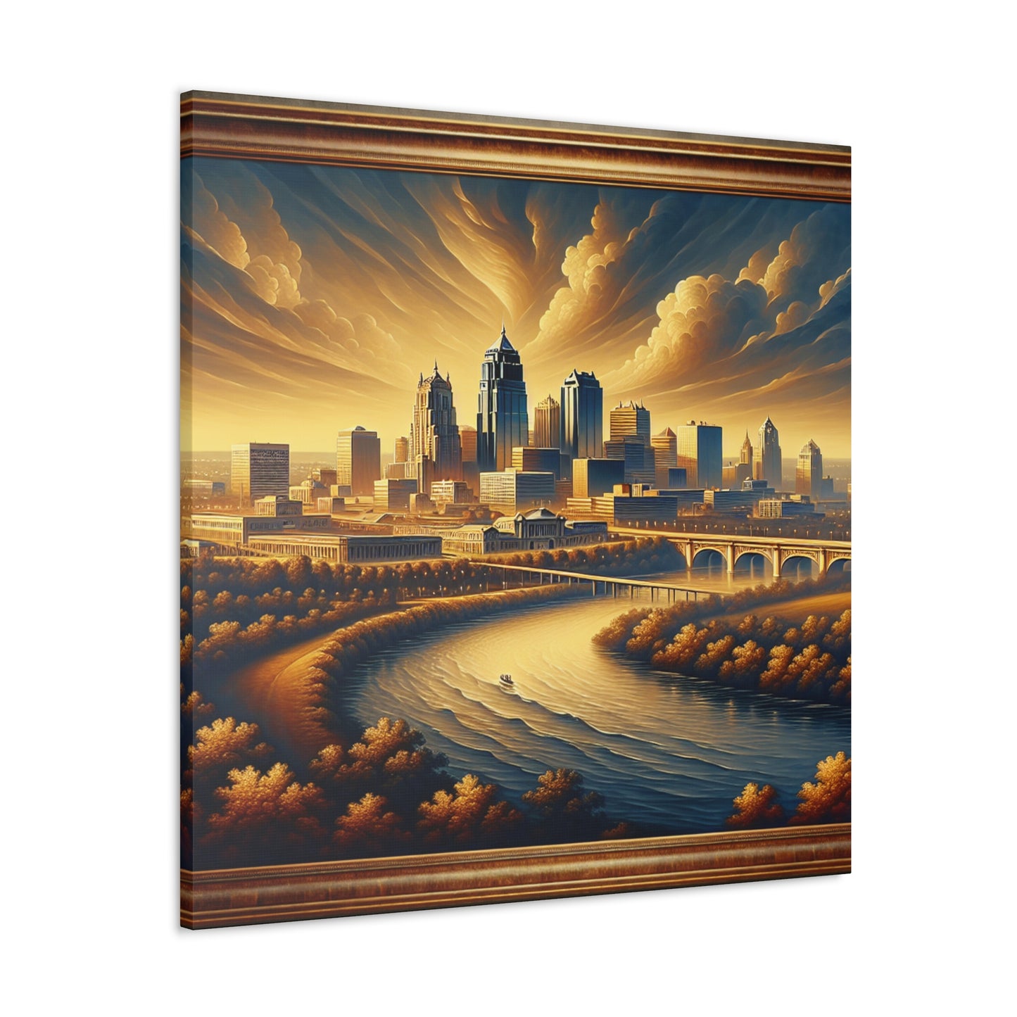 "Kansas City's Timeless Symphony" - Canvas