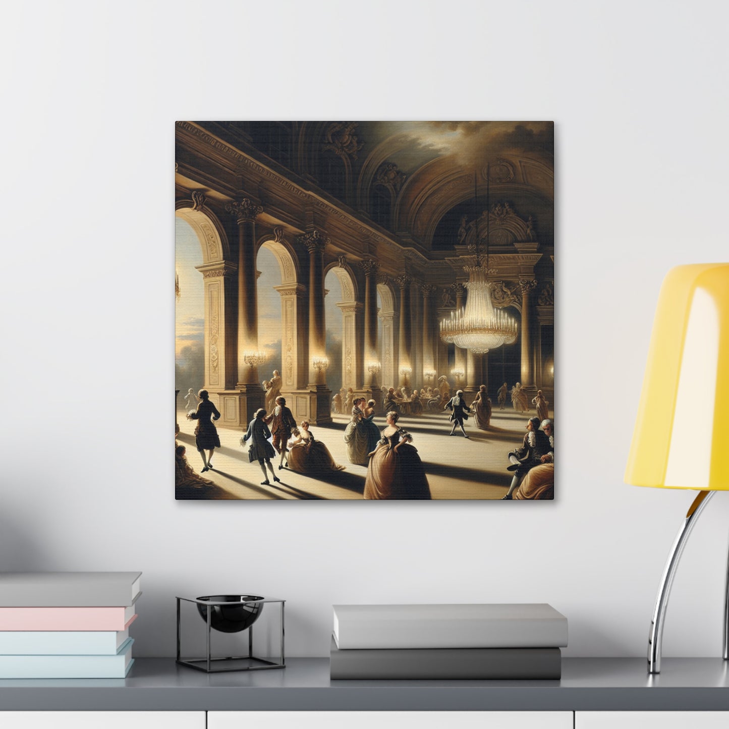 Melodies of Baroque Passion - Canvas