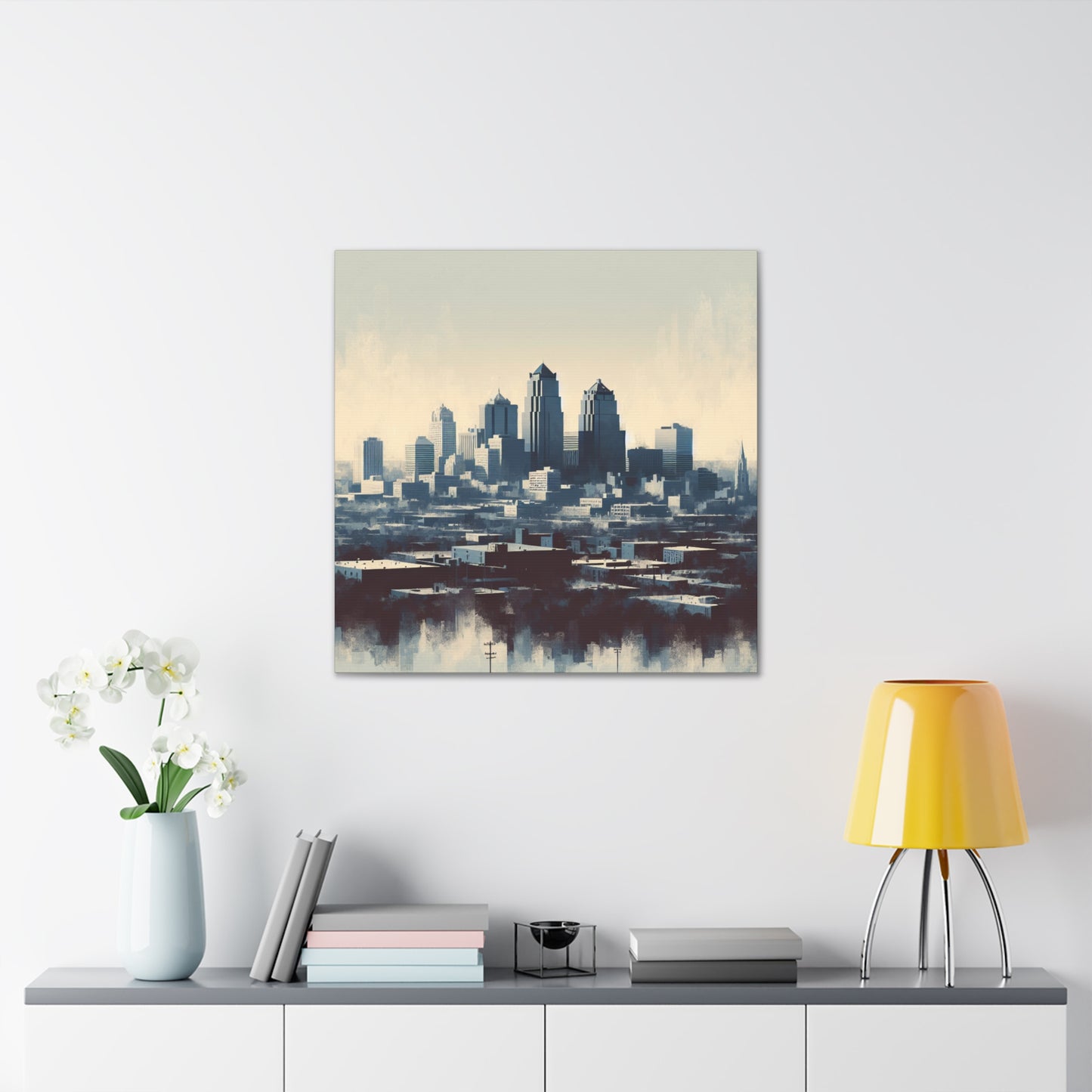 "Urban Tapestry: Kansas City" - Canvas