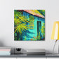 Vibrant Brushstroke Symphony - Canvas