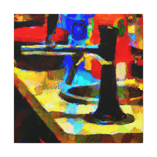 "Bar Tap Expressionism" - Canvas