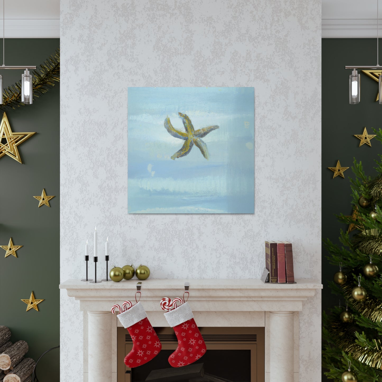 "Starfish at Dawning." - Canvas