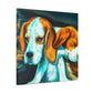 Beagle in Surrealism - Canvas